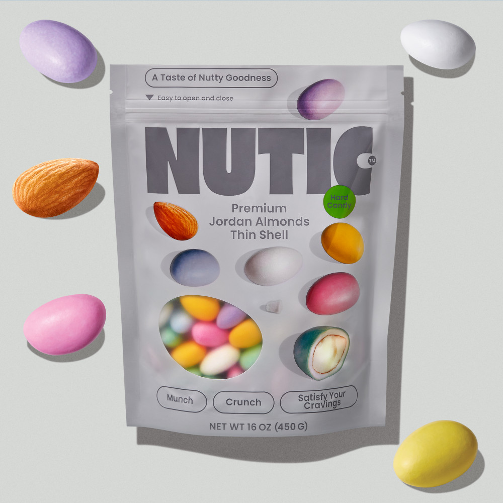 Premium Assorted Jordan Almonds Thin Shell