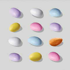 Premium Assorted Jordan Almonds Thin Shell