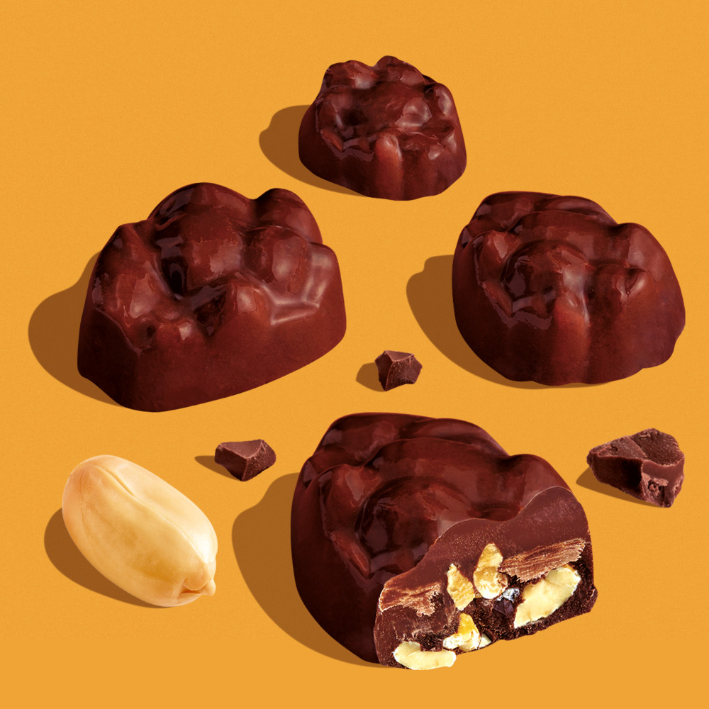 Dark Chocolate Peanut Clusters